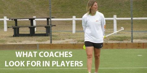 10 Things That Coaches Look For In Field Hockey Players Field Hockey Drills, Hockey Workouts, Womens Field Hockey, Field Hockey Goals, Hockey Drills, Hockey Goals, Answer This Question, Hockey Training, Hockey Coach