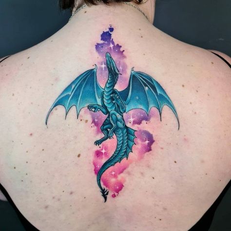 Best Dragon Tattoos, Watercolor Dragon Tattoo, Baby Dragon Tattoos, Blue Dragon Tattoo, Red Dragon Tattoo, Small Dragon Tattoos, Bookish Tattoos, Framed Tattoo, Japanese Dragon Tattoo