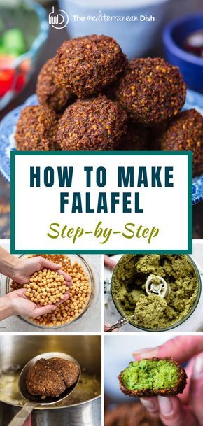 Authentic Falafel Recipe, Make Falafel, Homemade Falafel, How To Make Falafel, The Mediterranean Dish, Falafel Recipe, Egyptian Food, Falafels, Cooking Recipes Healthy