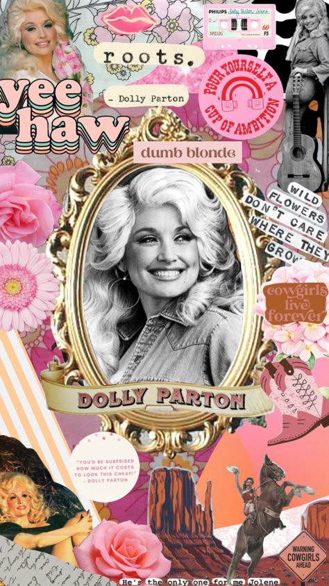 Dolly Parton Party, Dolly Parton Birthday, Dolly Party, In Dolly We Trust, Cow Wallpaper, Western Wallpaper, Beauty Vibes, Cowgirl Aesthetic, Whatsapp Wallpaper