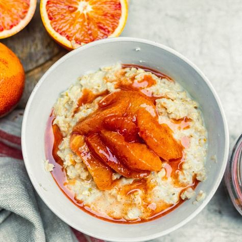 Orange Compote, Blood Orange Recipes, Healthy Fruit Desserts, Winter Breakfast, Compote Recipe, Orange Honey, Fruit Love, Fruit Compote, Winter Fruit