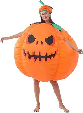 Pumpkin Costume Adult, Adult Pumpkin Costume, Funny Halloween Costumes For Women, Dressup Ideas, Pumpkin Suit, Halloween Blow Ups, Flamingo Costume, Inflatable Pumpkin, Up Pumpkin