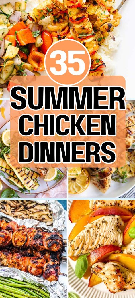 Grilled Chicken Dinner Ideas, Chicken On The Grill Recipes, Chicken Breast Recipes Easy Quick, Summer Chicken Recipes Dinners, Easy Boneless Chicken Breast Recipes, Summer Chicken Breast Recipes, Boneless Chicken Breast Recipes Easy, Summer Grilled Chicken, Grilled Tandoori Chicken