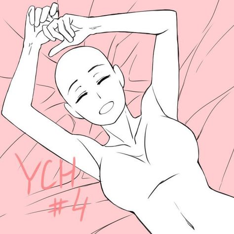 Sleeping Drawing, Girls Figure, Drawing Examples, Body Base Drawing, Figure Drawing Reference, Anime Drawings Tutorials, Poses Reference, Art Poses, Anime Poses Reference