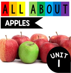 Kindergarten Apple Activities, Apple Treat, Apple Unit, Apple Activities, Sentence Starters, Apple Theme, Enrichment Activities, Thematic Units, Daycare Crafts