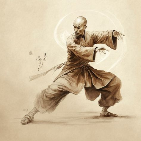 Chen Tai Chi, Monk Warrior, Taoist Art, Chinese Oc, Japanese Myth, Shaolin Monks, Shaolin Kung Fu, Zen Quotes, Buddhist Philosophy