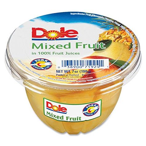 Dole Fruit Cups, Bridal Shower Brunch Menu, Lunch Stuff, Fruit Sauce, Fruit Mixes, Fruit Cups, Juice Cup, Juice Concentrate, Brunch Menu