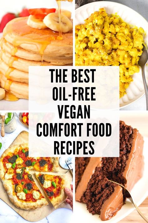 Vegan Food For Non Vegans, No Oil Vegetable Recipes, Oil Free Dinner Recipes, Vegan 8 Recipes, Seed Oil Free Recipes, Plant Strong Recipes, Vegan No Oil Recipes, Oil Free Vegan Snacks, Vegan Junk Food Recipes