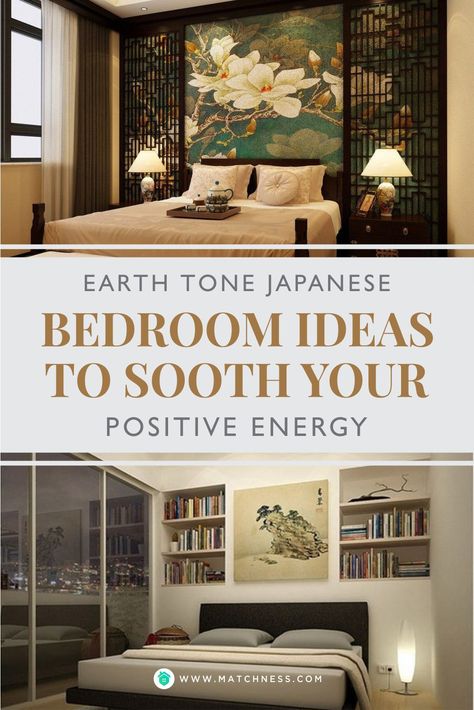 It is a great inspiration for you to have a Japanese-like bedroom in earth-tone decor style. All ideas are collected on Earth Tone Japanese Bedroom to Sooth Your Positive Energy. #bedroomdecor #earthtonebedroom #japanesebedroom #earthtonejapanese Japanese Bedroom Ideas Modern, Asian Inspired Bedroom Decor, Bedroom Ideas Japanese Style, Chinese Bedroom Decor, Japanese Themed Bedroom, Japanese Bedroom Aesthetic, Asian Bedroom Ideas, Asian Themed Bedroom, Japanese Bedroom Ideas