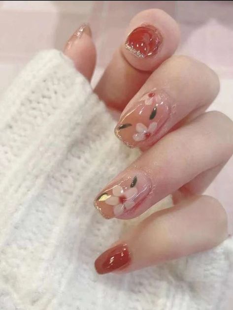 Nails Square Red, 2023 Red Nails, Red Fake Nails, Short Red Nails, Uñas Aesthetic, Red Nail Art, Art Designs Ideas, Elegant Nail Designs, Nail Drawing