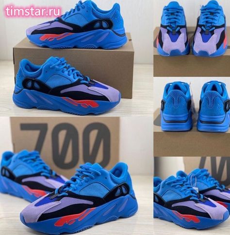 Adidas Yeezy 700, Adidas Yeezy 350 V2, Blue Thunder, Shoes Ads, Adidas Yeezy 350, Yeezy 500, Yeezy 700, Jordan 11 Retro Low, Balenciaga Track