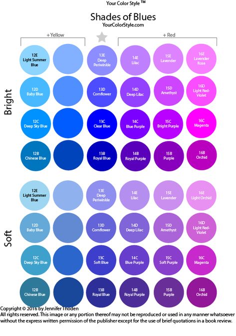 Discover which shades of blue look best on you. Download my free shades of blue color sheet that SHOWS you different shades of blue based on the Your Color Style™ system... this is the perfect reference when shopping for your BEST blue. #warmblue #coolblue #blue #shadesofblue Types Of Blue Colour, Color Names Chart, Bio Pool, Your Color Style, Mixing Paint Colors, Pantone Color Chart, Blue Shades Colors, Color Mixing Chart, Winter Color Palette