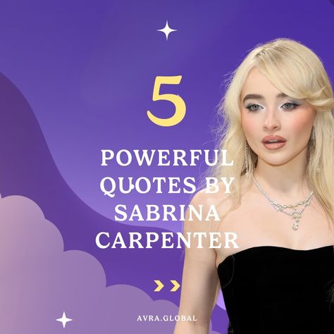 5 Powerful Quotes by Sabrina Carpenter 💐 @sabrinacarpenter "The number one priority in life is to take care of yourself and make sure you're happy." "Confidence is the most beautiful thing you can possess." "It always feels good to put something you're proud of out in the world." "It’s hard to see someone with a ‘perfect’ body and be like, ‘Why can’t I be like her?’ But that person was born to be who she is, and you’re born to be who you are." "I’ve never paid too much attention to what... Sabrina Carpenter Quotes, Carpenter Quotes, Carpenter Quote, Re Born, Motivation Affirmations, Quotes Self Love, Celebrity Quotes, Be Myself, Quotes Women