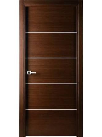 Pintu Interior, Contemporary Interior Doors, Modern Wooden Doors, Doors Interior Modern, Modern Front Door, Bedroom Door Design, Wooden Front Doors, Flush Doors, Wooden Door Design