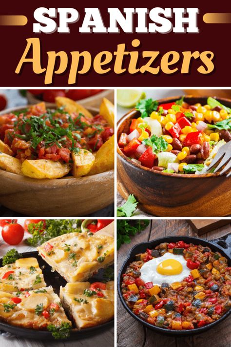 Spain Recipes Traditional, Spain Tapas Recipes, Spanish Appetizers Easy, Spanish Recipes Authentic, Spanish Starters, Recipes From Spain, Spanish Tapas Party, Spanish Menu, Barcelona Tapas