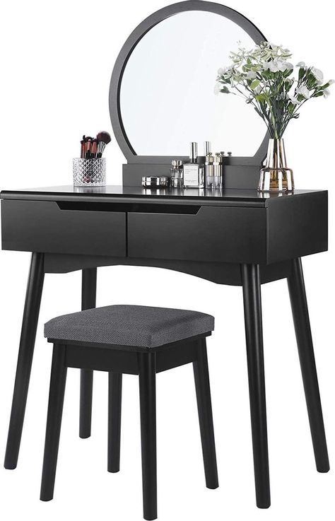 Beauty Room, Dressing Table, Vanity Mirror, Sunflower, Dream House, Vanity, Make Up, Mirror, House Styles