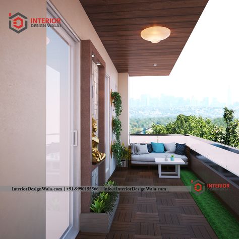 Sitout Area False Ceiling, False Ceiling For Balcony, False Ceiling Balcony, Balcony Pop Ceiling Design, Swing In Balcony, Ceiling Sheets, Balcony Interior, Pop False Ceiling, Outdoor Panels