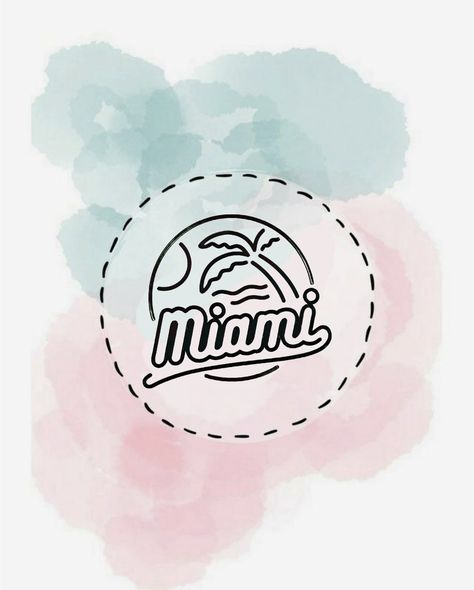 Miami Miami Instagram Highlight Cover, Instagram Logos, Logo Instagram, Insta Icon, Highlight Cover, Instagram Wallpaper, Fall Decorations Porch, Instagram Logo, Explore Travel