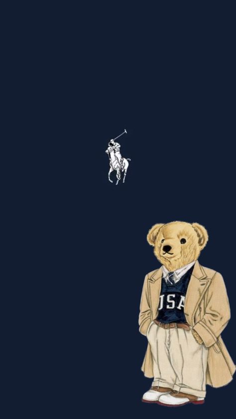 Polo Ralph Lauren Wallpaper, Ralph Lauren Aesthetic, Cute Wallpapers For Ipad, Macbook Wallpaper, Polo Bear, Old Money, Cute Wallpapers, Phone Wallpaper