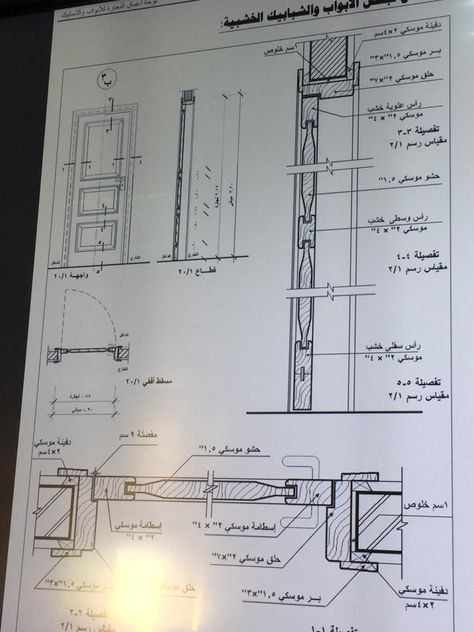 Door Section Detail Drawing, Door Detail Drawing Architecture, Resort Design Plan, Shop Drawing, Furniture Design Sketches, Elevation Drawing, Wooden Front Door Design, Architecture Elevation, Interior Architecture Drawing