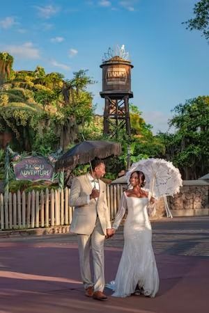 NEW Disney Wedding Park Portrait Session Location: Tiana’s Bayou Adventure | Disney Weddings Princess And The Frog Engagement Photos, Bayou Wedding, Park Portrait, Honeymoon Wish, Disney Weddings, Christmas Disney, Princess Tiana, Capture Memories, Blog Inspiration