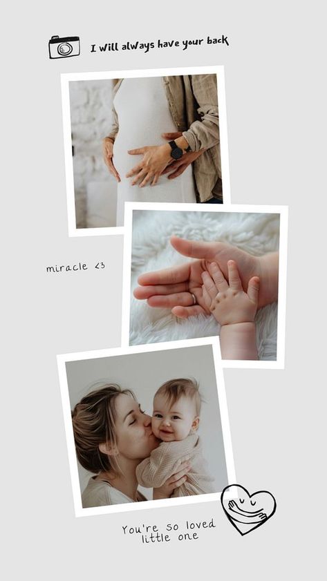 Minimal baby photo collage, editable design | premium image by rawpixel.com / Busbus Baby Collage Ideas, Baby Photo Collage Ideas, Photo Collage Ideas Framed, Collage Ideas Picture Layout, Ar Photo, Baby Photo Collages, Baby Collage, Collage Layout, Minimal Baby