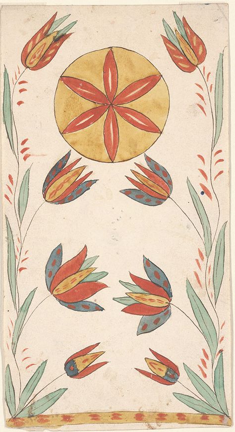 Fraktur Art, Pennsylvania Dutch Art, German Decor, Hex Signs, Primitive Painting, German Folk, Print Design Art, Flower Vase Arrangements, Wall Drawing