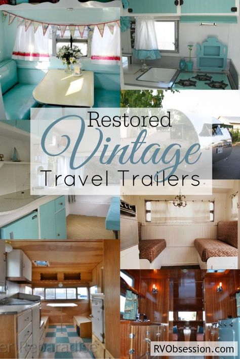 Retro Travel Trailers, Vintage Trailer Remodel, Travel Trailer Interior, Vintage Trailers Restoration, Travel Trailer Decor, Vintage Trailer Interior, Vintage Camper Interior, Posters Decor, Chuck Box