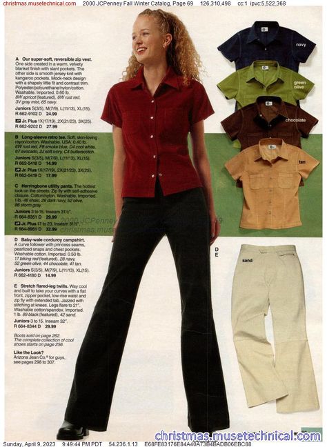 2000 JCPenney Fall Winter Catalog, Page 69 - Catalogs & Wishbooks 90s Fashion Delias, 00s Fashion Catalog, 2000s Japanese Fashion Catalog, 2000 Fashion Catalog, 90s Fashion Archive, Early 2000s Fashion Modest, Early 2000s Office Fashion, 1999 Fashion Catalog, Early 2000s Fashion Magazine