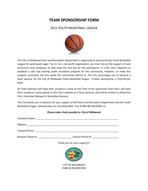 28 Printable Athletic Sponsorship Letter Forms and Templates - Fillable Samples in PDF, Word to Download | PDFfiller Solicitation Letter For Basketball, Sports Sponsorship Letter, Solicitation Letter For Sponsorship, Parent Welcome Letter, Solicitation Letter, Donation Letter Samples, Basketball Fundraiser, Sponsorship Levels, Donation Letter Template