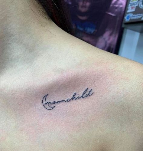 Euphoria Tattoo Ideas, Subtle Bts Tattoo, Moonchild Tattoo, Moon Child Tattoo, Euphoria Tattoo, Bts Tattoo, Kpop Tattoos, Minimal Tattoo Design, Bts Tattoos