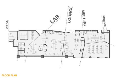 Open Space Architecture, Labs Plan, Architecture Site Plan, Studio Floor Plans, Architectural Graphics, Office Floor Plan, Layout Plan, Office Plan, Architectural Floor Plans