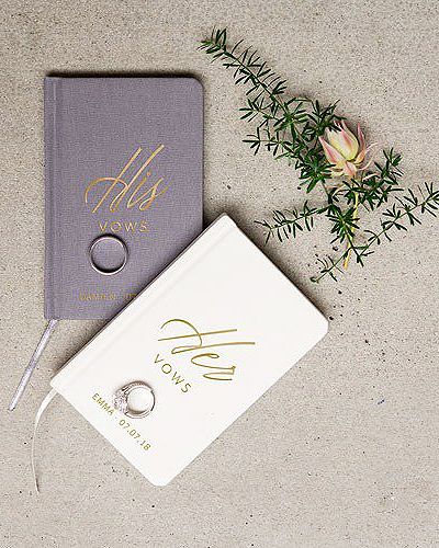 Get a Vow Booklet Her Vows, Wedding Vow, A Wedding, Notebook, Ring, White