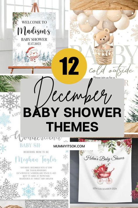 Looking for the perfect baby shower theme for a December celebration? Here are 12 cozy and festive ideas to make your event extra special! From winter wonderlands to holiday magic, these themes will add charm and warmth to your gathering. Whether you're dreaming of a snowy "Winter Bear" baby shower, or a heartwarming "Merry Little Baby Shower," there's a theme to fit every style. Explore creative ideas for decor, activities, and treats that will make your December baby shower unforgettable! December Baby Shower Themes, December Baby Shower Ideas, Spring Baby Shower Themes, Unique Baby Shower Themes, December Baby, Baby Shower Woodland Theme, Spring Baby Shower, Winter Bear, Shower Themes