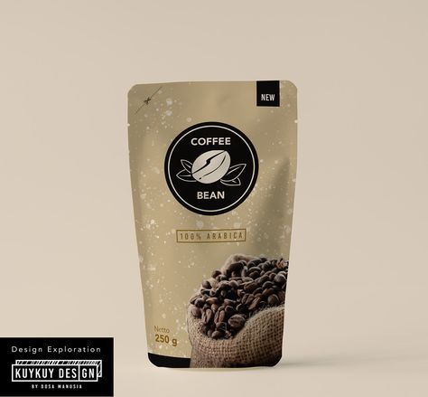 Standing Pouch Design - Design Exploration on Behance Coffee Pouch Packaging Design, Standing Pouch Design, Packet Design, Coffee Bag Design, Coffee Pouch, Coffee Package, Design Exploration, Standing Pouch, Coffee Pack