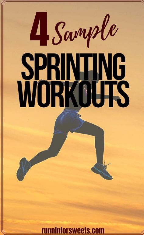 Learn the benefits of sprinting and how to incorporate interval training in your workouts. Try these 4 simple sprint workouts to get started – whether you’re outdoors, on the track or treadmill, here are the best running sprints! #sprintingworkout #runningsprints Short Sprint Workout, Sprint Treadmill Workouts, Sprints Workout Outdoor, Sprint Training Beginner, Sprinting Workouts Beginner, Running Sprints Workout, Sprint Workout Beginner, Sprint Workouts Track, Sprints Workout Treadmill