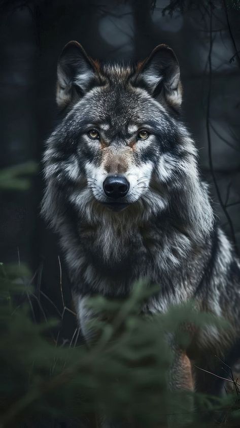 Wolf animal mammal pet. | free image by rawpixel.com / Miiruuku Wolf Wallpaper Dark, Dark Wolf Wallpaper, Wolf Astethic, Wolf Wallpaper Aesthetic, Wolf Iphone Wallpaper, Iphone Wallpaper Wolf, Wolves Aesthetic, Wolves Wallpaper, Wolf In The Woods