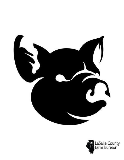 Be creative carving your pumpkin this year! Print our FREE Farm Themed Pumpkin Carving sheets. #free #printable #pumpkindesign #pig #farmanimal #farmlife #agriculture #lasallecountyfarmbureau Pig Pumpkin Carving, Pig Pumpkin, Pig Head, Pumpkin Carving Party, Pumpkin Carvings, Pumpkin Design, Be Creative, Pumpkin Carving, Farm Animals