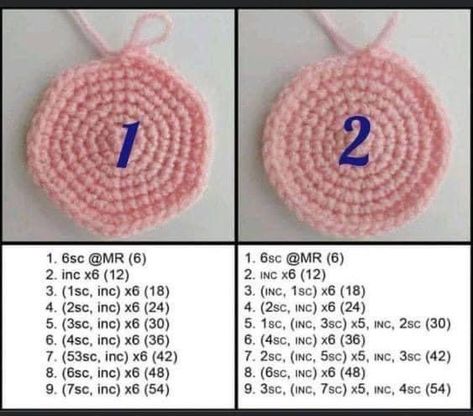 Projek Mengait, Crochet Circle Pattern, Crochet Hack, Mode Crochet, Pola Amigurumi, Seni Dan Kraf, Crochet Design Pattern, Crochet Circles, Beginner Crochet Projects