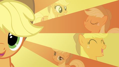 My Little Pony: Friendship is Magic Applejack Striped Wallpaper Applejack Wallpaper, Mlp Applejack, Applejack Mlp, Desktop Wallpaper Macbook, My Little Pony Applejack, Desktop Themes, Apple Jack, Pink Wallpaper Backgrounds, My Little Pony Wallpaper