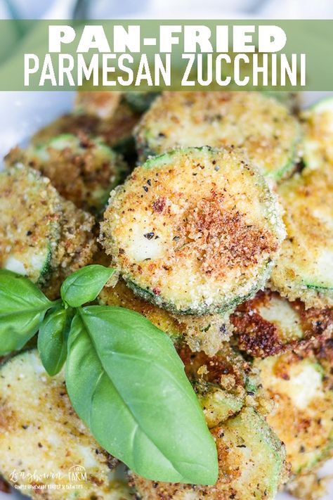 Fried Parmesan Zucchini, Pan Fried Zucchini, Zucchini Parmesan, Easy Zucchini Recipes, Zucchini Recipe, Southern Kitchen, Parmesan Zucchini, Side Dish Recipes Easy, Garden Harvest