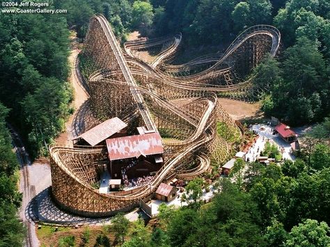 Crazy roller coaster