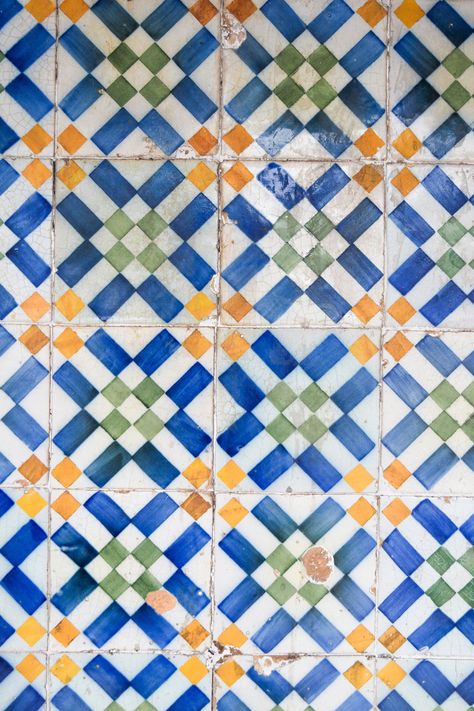 Lisbon Tiles Pattern, The Local Train, Lisbon Tiles, Portugal Tiles, Local Train, Tiles Pattern, Portuguese Tile, Portuguese Tiles, Train Ride