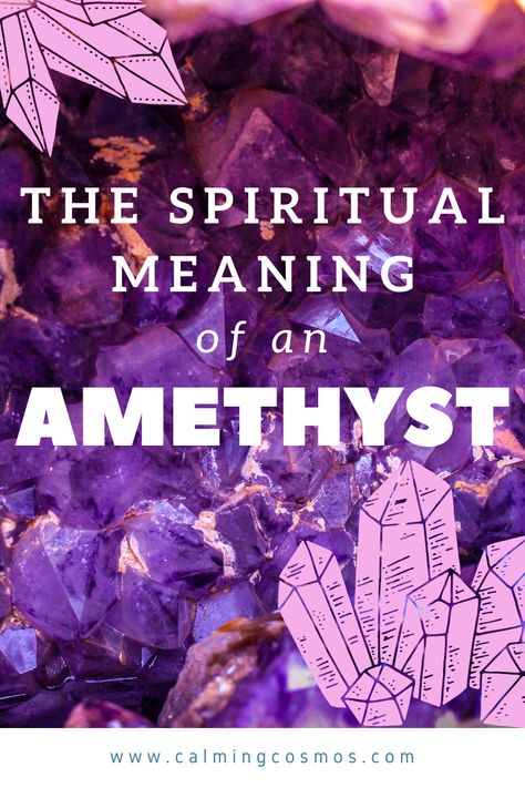 Amethysts are known to have the ability to offer a wide scale of great spiritual benefits. Besides their beautiful appearance, you'll surely be surprised to find out the amazing spiritual meanings behind this mesmerizing purple gem which we'll fully cover in this blog post! #amethysthealing #amethystmeaning #amethystspiritualmeaning #purpleamethyst #amethystproperties #crystalmeanings #crystalbenefits #amethystbenefits Benefits Of Amethyst Crystals, Dream Amethyst Crystal Meaning, Amathis Stone Meaning, Amethyst Meaning Crystals, Meaning Of Amethyst, Purple Stones Crystals, Birthstones Meanings, Gem Meaning, Amethyst Meaning