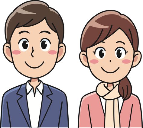 Family Of 3 Drawing, Family Drawing Easy, 가족 일러스트, Couple 4, Pink Tumblr Aesthetic, Family Drawing, Anime Muslim, Cartoon People, Family Illustration