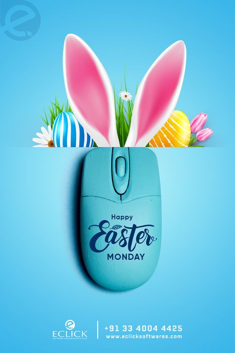 Easter Monday is about hope, renewal, and happiness. This Easter, we hope your basket is filled with all those good things. Wishing you a happy Easter. Easter Creative Ads, Happy Easter Monday, Easter Poster Design, Easter Creative, Easter Poster, Easter Monday, Ads Creative Advertising Ideas, Advertising Ideas, Graphic Ideas