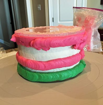 Watermelon Smash Cake First Birthdays, One In A Melon Smash Cake, Watermelon Cake Ideas, Watermelon Cake Recipe, Watermelon Cakes, Watermelon Cake Birthday, Birthday Cake Tutorial, Fruit Cake Design, Melon Cake