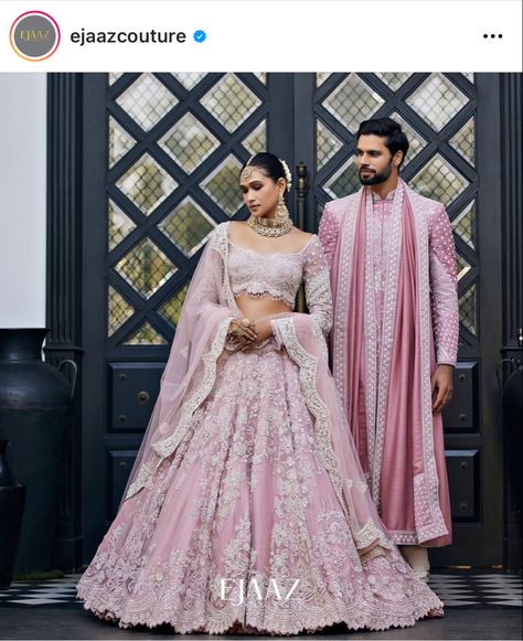 Ice Blue Lehenga, Ejaaz Couture, Olive And Gold, Gold Lehenga, Indian Bride Outfits, Bollywood Dress, Traditional Indian Dress, Royal Wedding Dress, Blue Lehenga