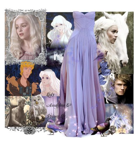 "The Last Unicorn" by amelie ❤ liked on Polyvore featuring Zac Posen, alex pettyfer, disney, prince lir, emilia clarke and lady amalthea The Last Unicorn Halloween Costume, Unicorn Aesthetic Outfit, The Last Unicorn Costume, Lady Amalthea Cosplay, The Last Unicorn Cosplay, Unicorn Cosplay, Lady Amalthea, Fairies Movie, Unicorn Things