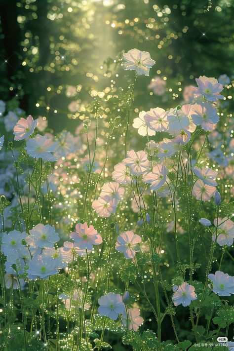 Field Of Flowers Aesthetic, Beautiful Flowers Aesthetic, Greenery Aesthetic, Dreamy Artwork, Flowers Photography Wallpaper, Nothing But Flowers, Spring Beauty, Beautiful Landscape Wallpaper, Beautiful Flowers Pictures